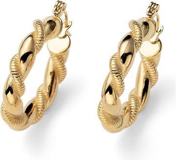 Image du produit Oliver Weber Collection Oliver Weber - Boucles d'oreilles rondes élégantes plaquées or Twists 23035G