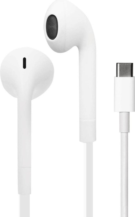 Puro Icon Headset Wired In-ear Calls/Music USB Type-C White (Cable)