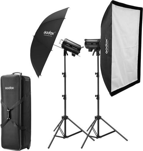 Godox DP600IIIV-C - Studio flash kit (2xDP600III-V & accessories) (Set, 600 Ws)