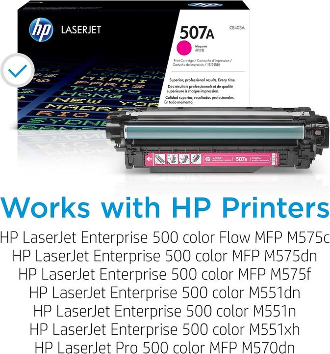 Actual product image HP 507a (M)