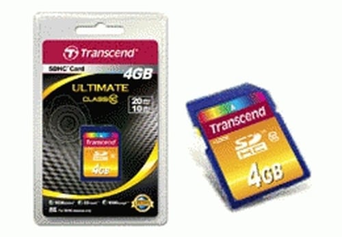 Produktbild Transcend SDHC 200x (4 GB, SDHC, U1, UHS-I)