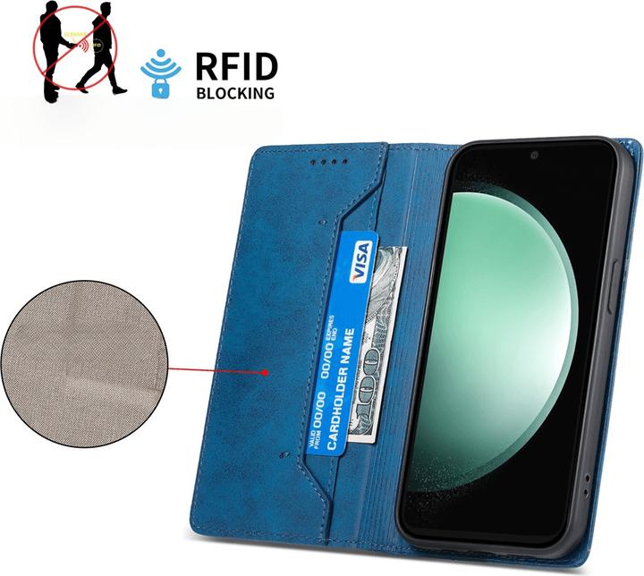 Produktbild Cover-Discount Galaxy S25 FE - Flip Case mit RFID Blocker (Samsung Galaxy S25 FE)