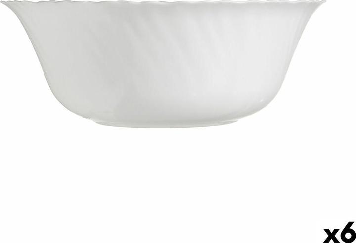 Produktbild Luminarc Salatschüssel Feston Weiss Glas (25 cm) (6 Stück) (25 cm, 6 x)