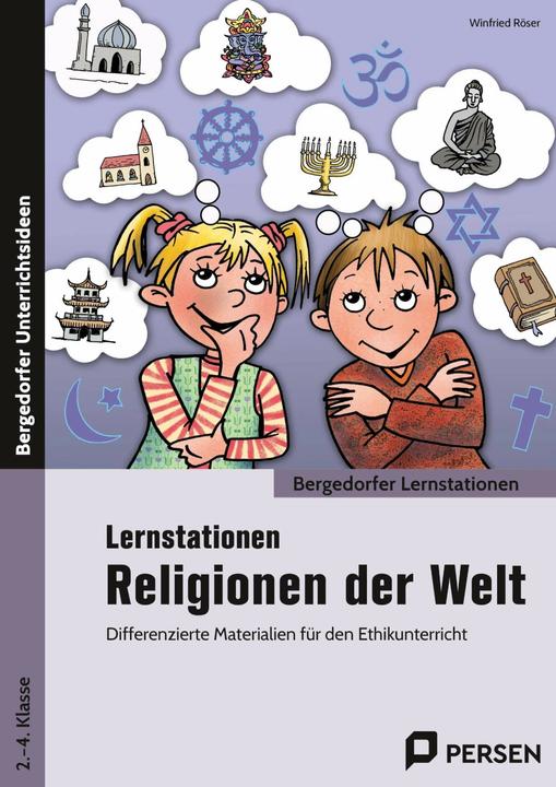 Produktbild Lernstationen Religionen der Welt (Deutsch, Winfried Röser, 2023)