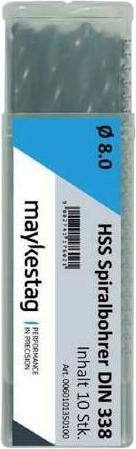 Produktbild Alpen HSS Spiralbohrer mit Kreuzanschliff (0.6 Millimeter)