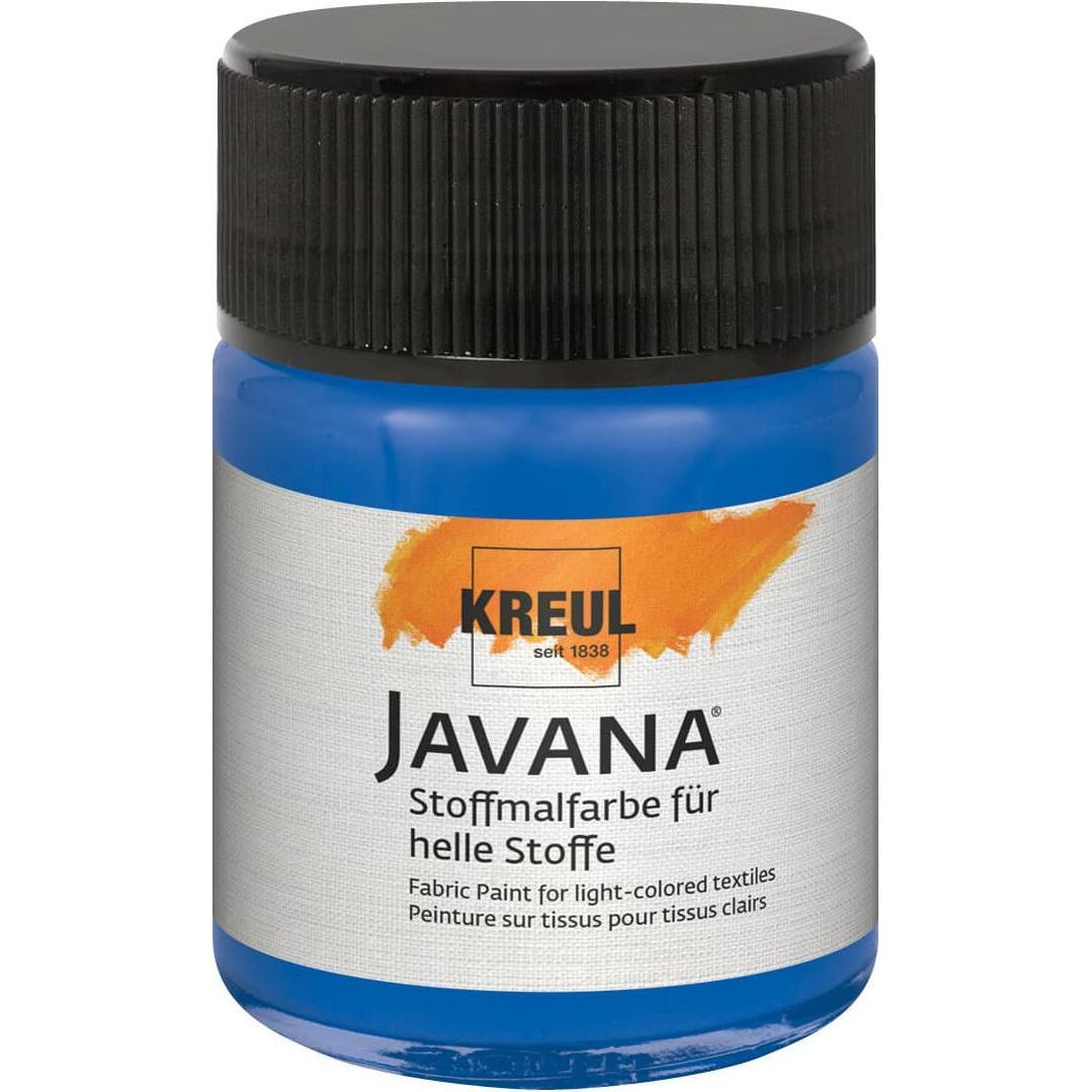 Kreul, Künstlerfarbe + Bastelfarbe, Textil Sunny 50ml (Royalblau, 50 ml)