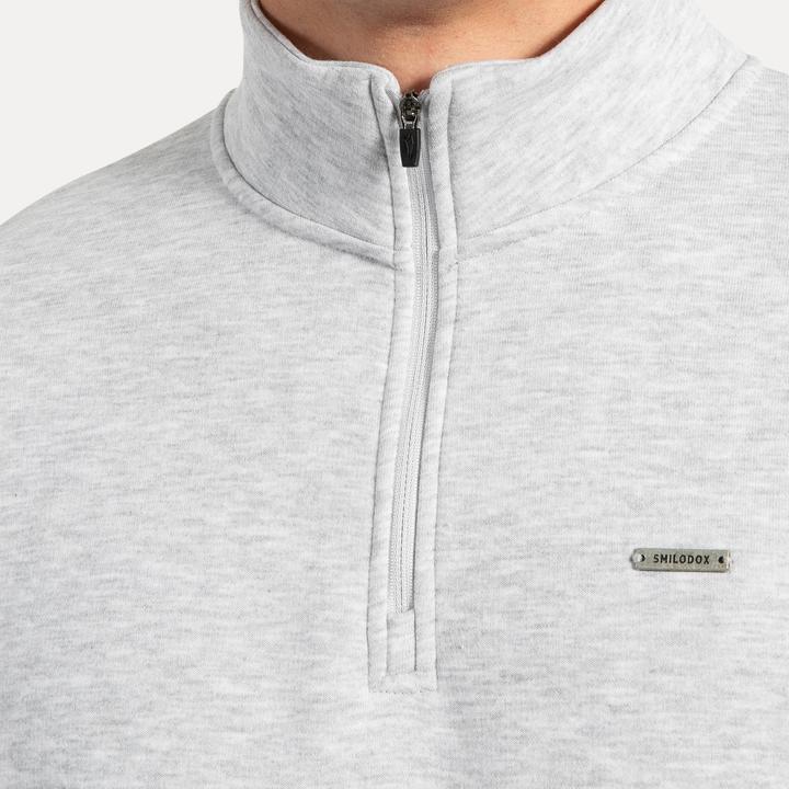 Produktbild Smilodox Unisex Half Zip Sweatshirt Jago (XL, XXL)