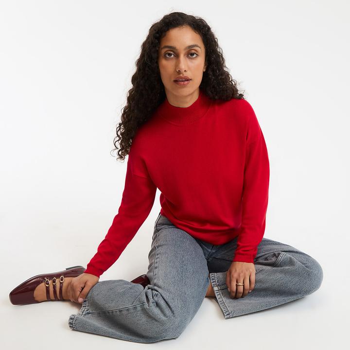 Actual product image La Redoute Collections Pullover mit Stehkragen (XL)