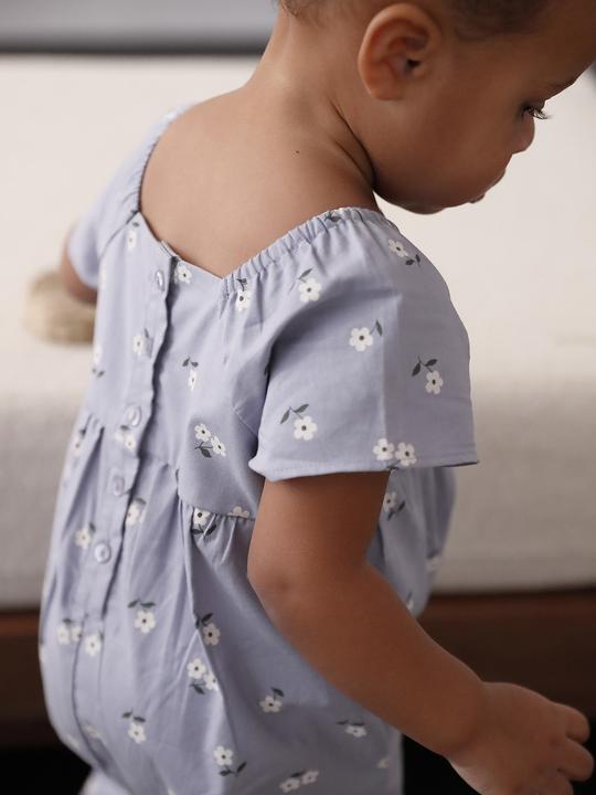 Actual product image Vertbaudet Mädchen Baby Overall mit Schmetterlingsärmeln (68)