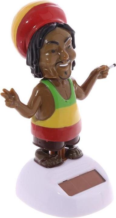 Actual product image Puckator Rasta Solar Pal Wiggle Figure
