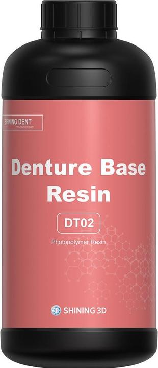 Shining 3D DT02-LT DENTAL DENTURE BASE 1kg (Zubehör)