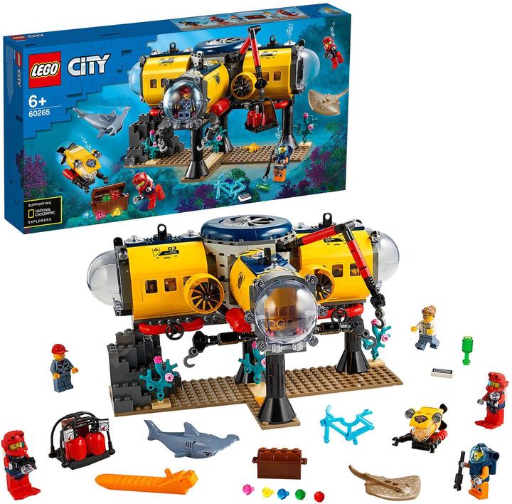 Produktbild LEGO Meeresforschungsbasis (60265, LEGO City)