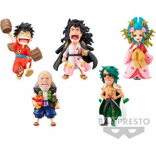 Banpresto Actionfigur One Piece – World Collectable – Wanokuni Kanketsuhen 1 7 cm BP88819P Mehrfarbi