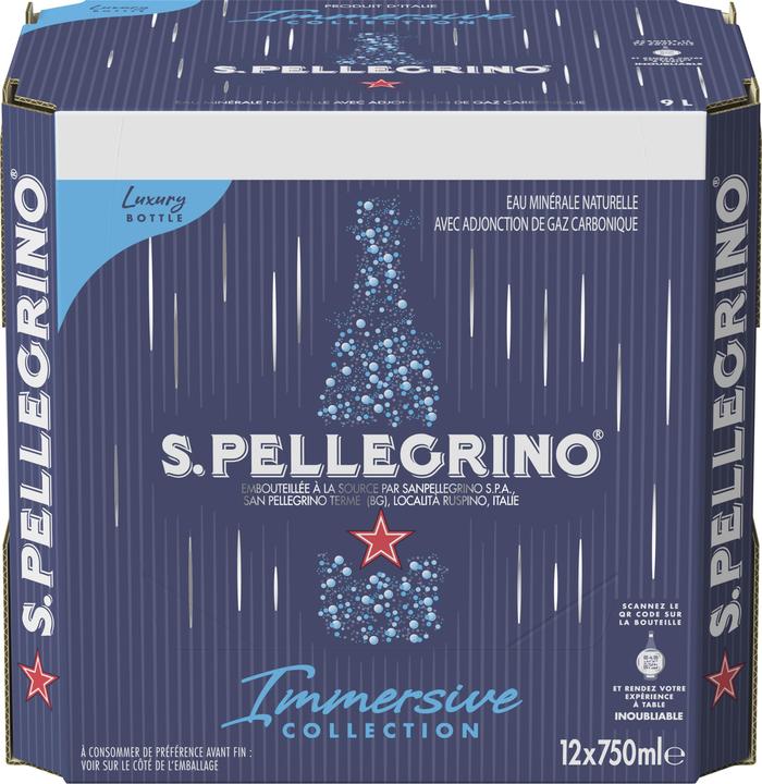 Image du produit San Pellegrino Eau (12 x 75 cl)