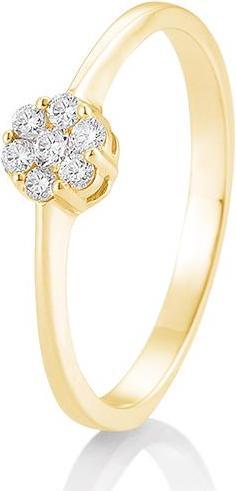 Immagine prodotto Breuning Anello di fidanzamento con fiore (55, 585/14 K Oro)