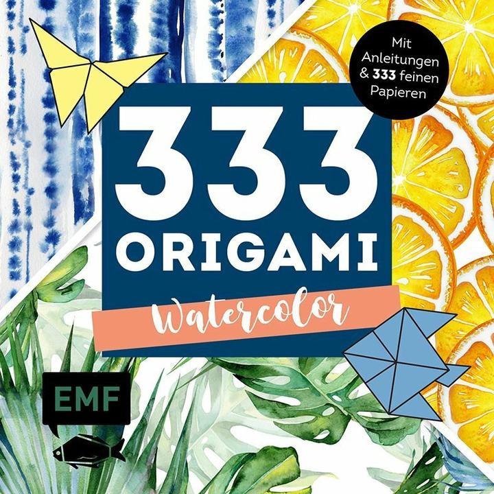 Actual product image 333 Origami – Watercolor (German, 2020)