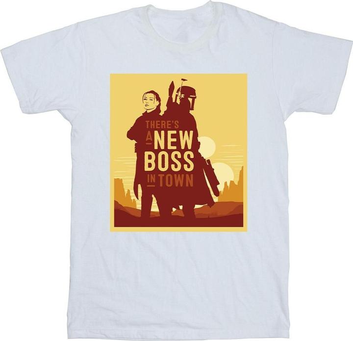 Produktbild Star Wars The Book Of Boba Fett New Boss Sun Silhouette TShirt (3XL)