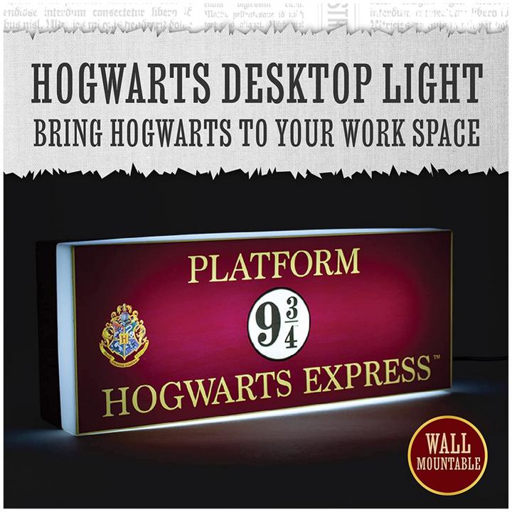 Actual product image Paladone Products Hogwarts Express Logo Light