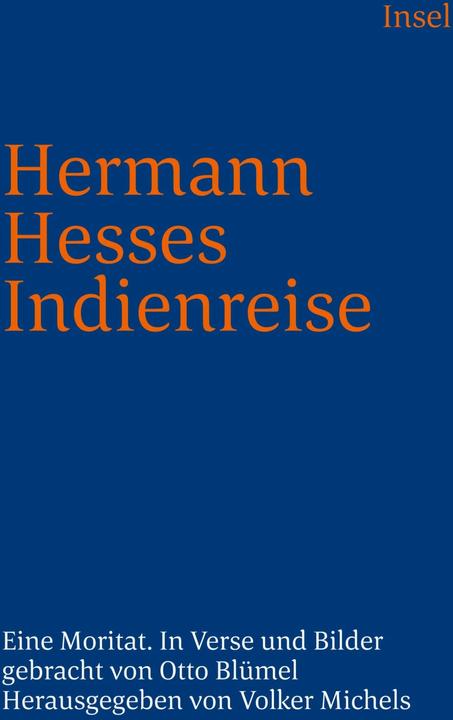 Produktbild Hermann Hesses Indienreise (Deutsch, Otto Blümel, 2006)