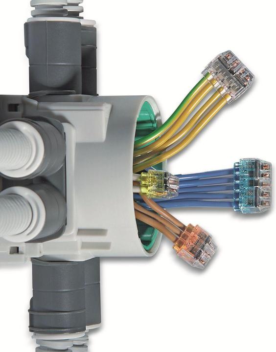 Produktbild HellermannTyton HelaCon Mini 3 Pole Push-in Connector