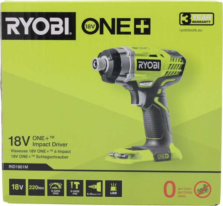 Image du produit Ryobi RID1801M (Clé à chocs)