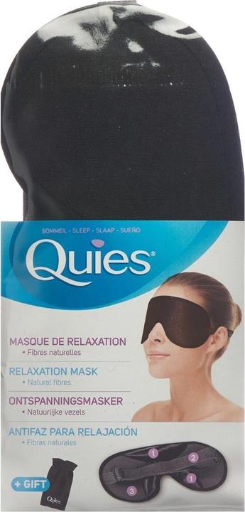 Actual product image Quies Masque relax (Sleeping mask)