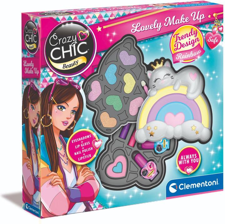 Image du produit Clementoni Crazy Chic Palette de maquillage Arc-en-ciel