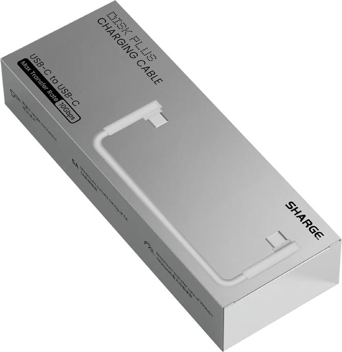 Produktbild Sharge L-Förmiges USB-C-Kabel für DISK Plus