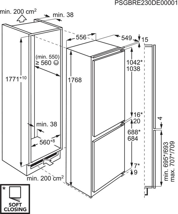 Produktbild Electrolux IK2915BR (259 l)