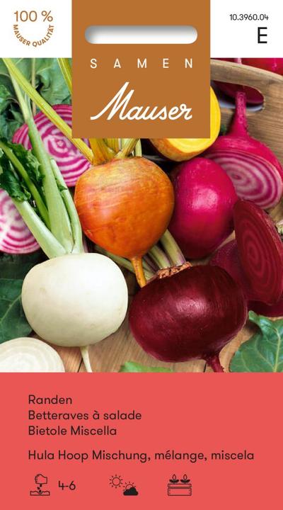 Image du produit Samen Mauser Mélange de betteraves Hula Hoop (Graines de légumes)