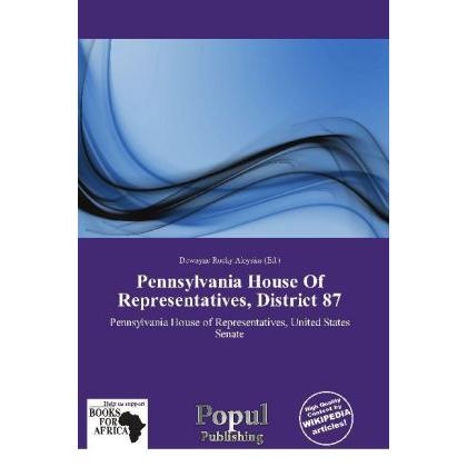 Pennsylvania House Of Representatives, District 87, Fachbücher