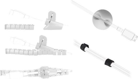 Produktbild Delock Kabelmanagement Set (Kabeldurchlass, 150 cm)