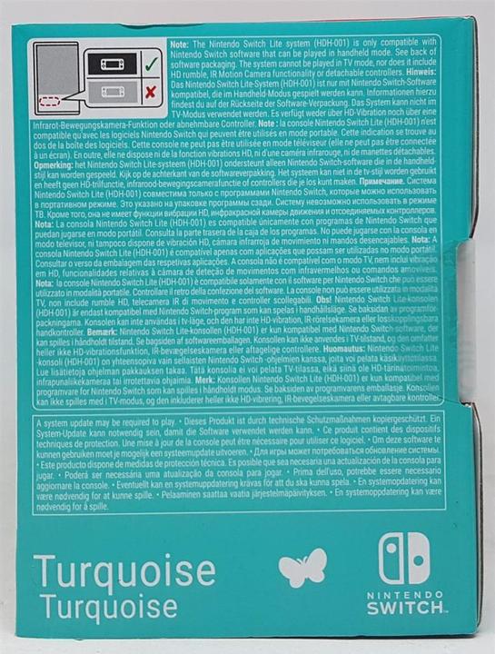 Actual product image Nintendo Switch Lite + Animal Crossing + Switch Online