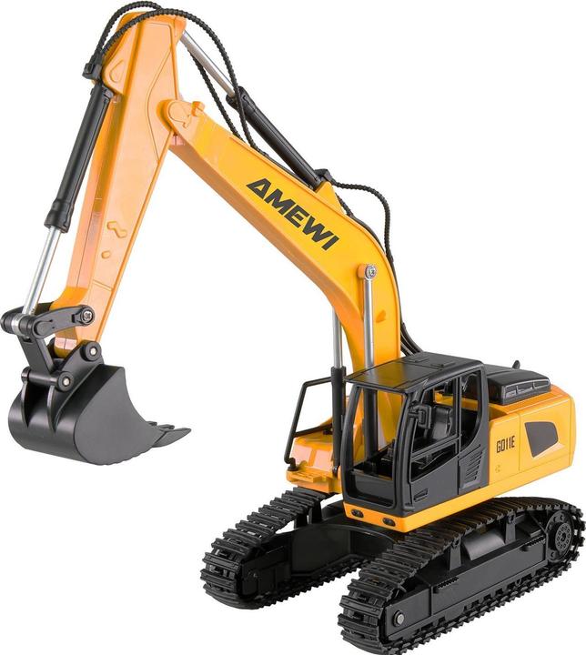 Actual product image Amewi 2-in-1 Set Kipper & Kettenbagger 9-Kanal 1:24 RTR (RTR Ready-to-Run)