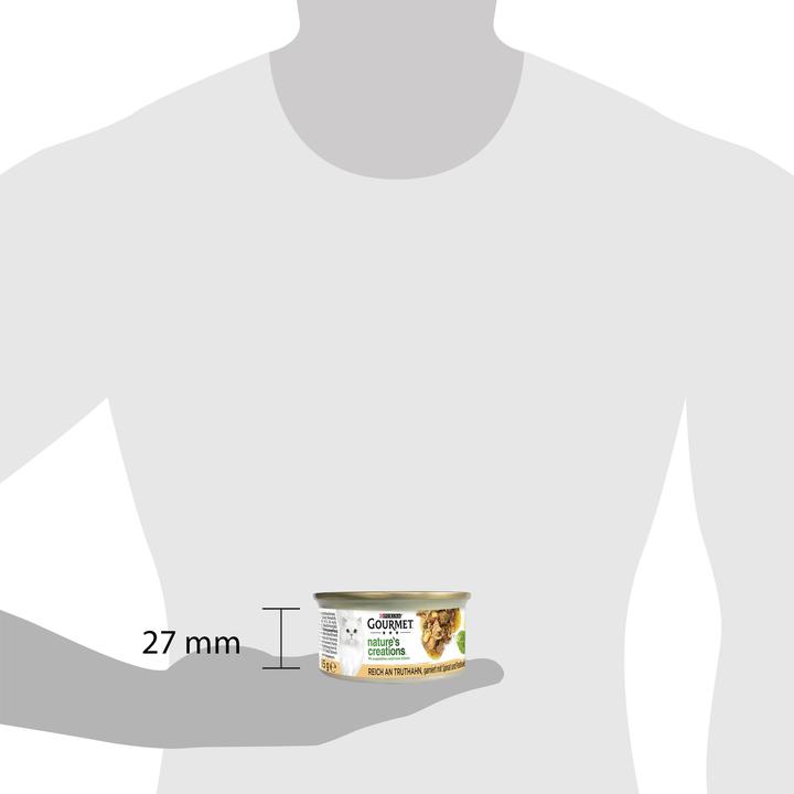 Immagine prodotto Gourmet Nature's Creations Tacchino 85g (Adulto, 1 pz., 85 g)