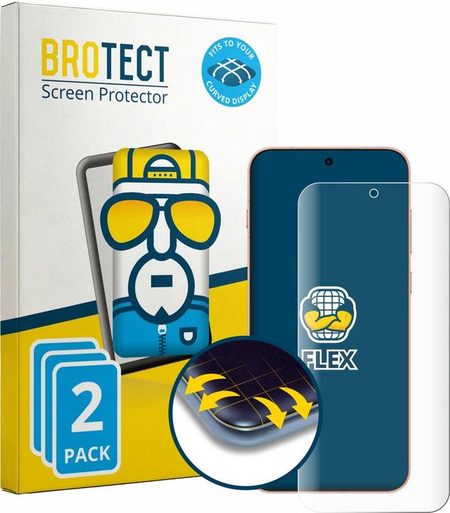 Produktbild BROTECT Fullscreen für Oppo Find X9s Schutzfolie Displayschutz Folie Klar Transparent (2 Stk., Oppo Find X9)