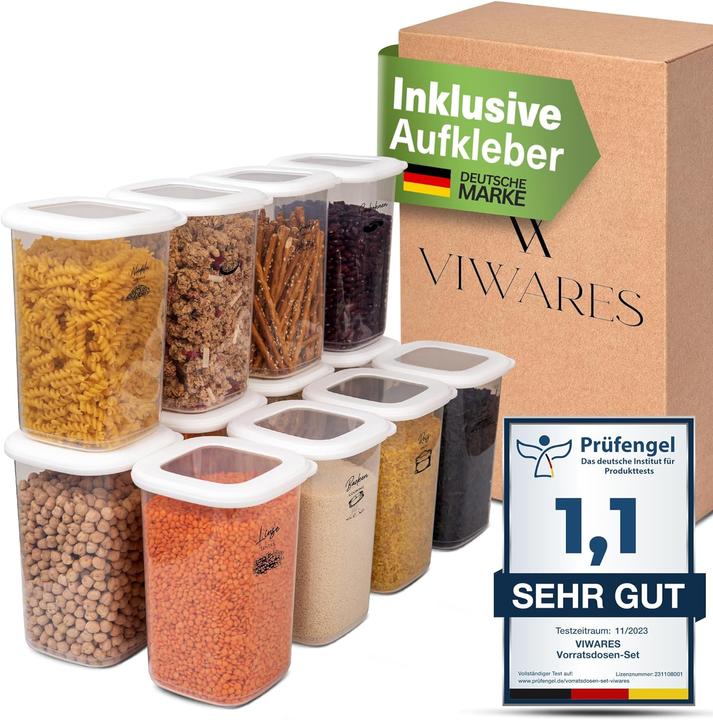 Immagine prodotto Viwares Set di contenitori per la conservazione (1.20 l)