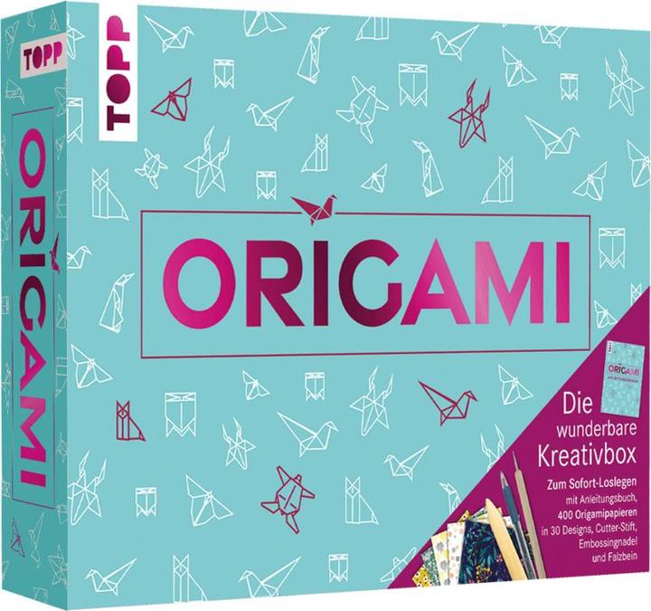 Produktbild Topp Origami - Die wunderbare Kreativbox. Mit Anleitungsbuch und Material