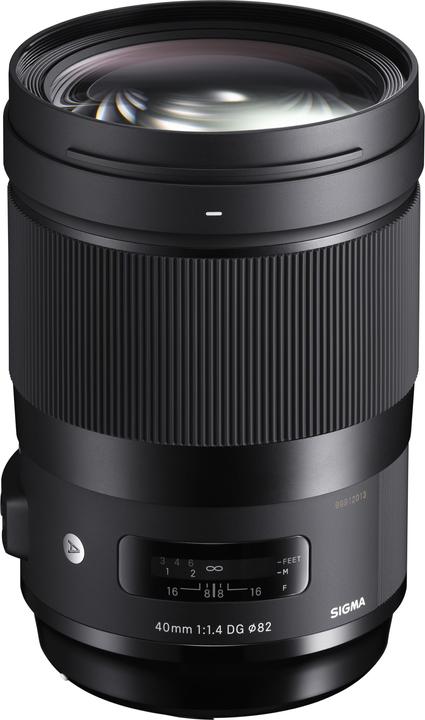 Produktbild Sigma 40mm / f 1.4 DG HSM, Canon EF (Canon EF, Canon EF-S, Vollformat, APS-C / DX)