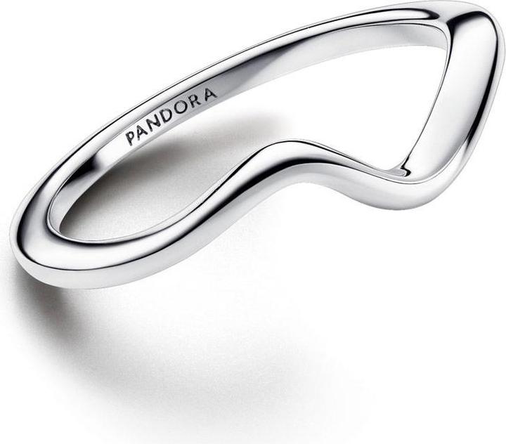 Produktbild Pandora Polierte Welle Ring (50, 925 Silber)