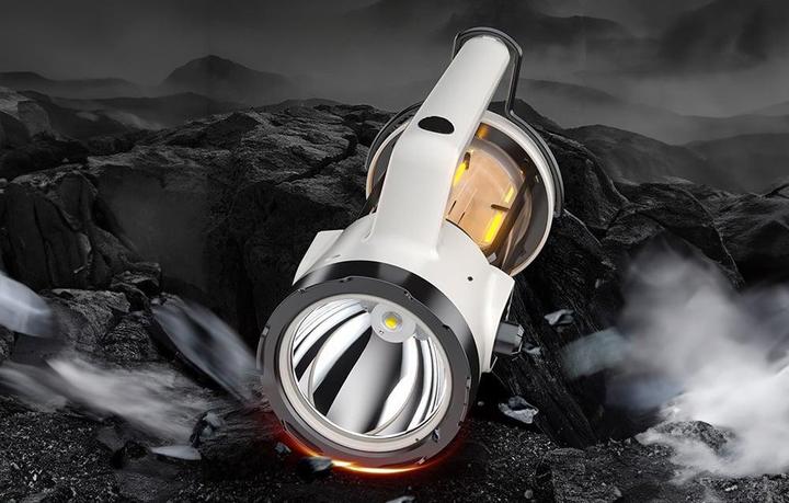 Actual product image Superfire Camping light with searchlight M61, USB-C