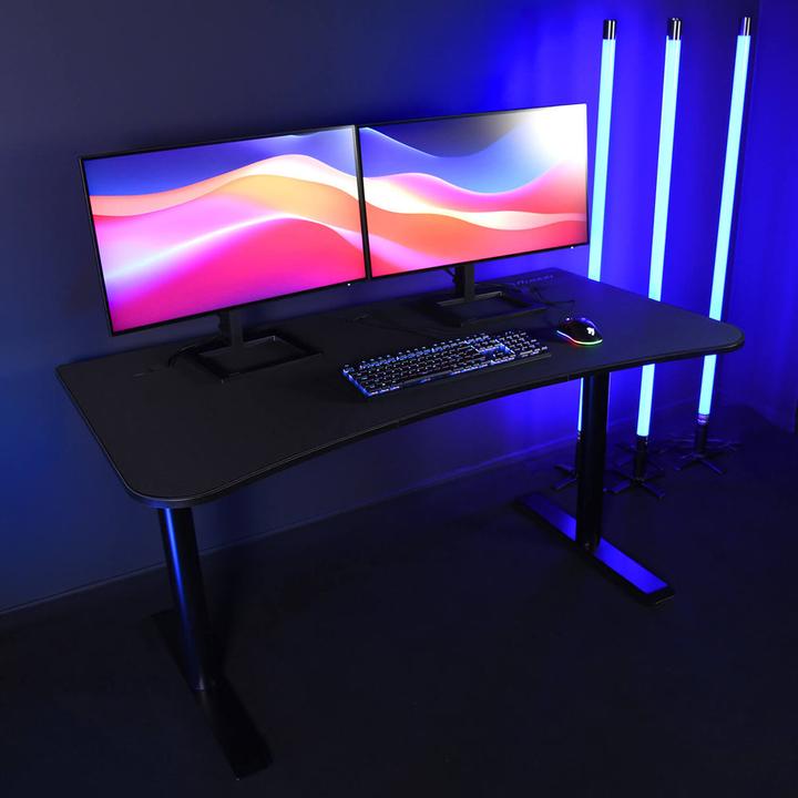Image du produit Arozzi Table de jeu Arena Medium PureBlack 140x75,5cm