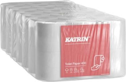 Actual product image Katrin Toiletpapir Classic 400 2-lags 48m - (42 ruller pr. karton)
