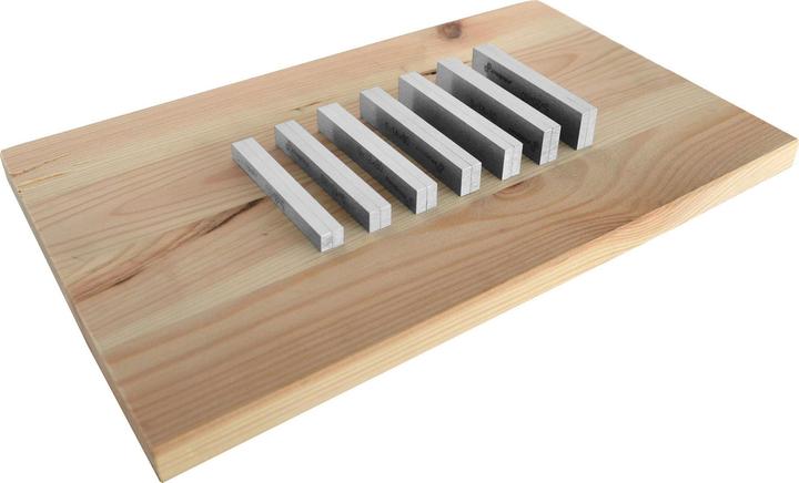 Paulimot Parallelunterlagen-Set 14-teilig Länge 80 mm, Breite 5 mm