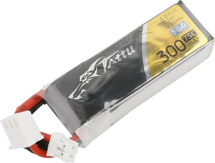 Produktbild Tattu RC-Akku LiHV 300 mAh 7.6 V 75C (7.60 V, 300 mAh)