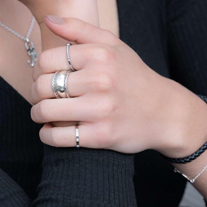 Immagine prodotto Bijouteria Anello acciaio inox (48)