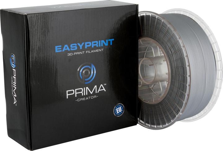 Produktbild Prima Creator EasyPrint PLA - 1.75mm - 3 kg - Silver (PLA, 1.75 mm, 3000 g, Silber)