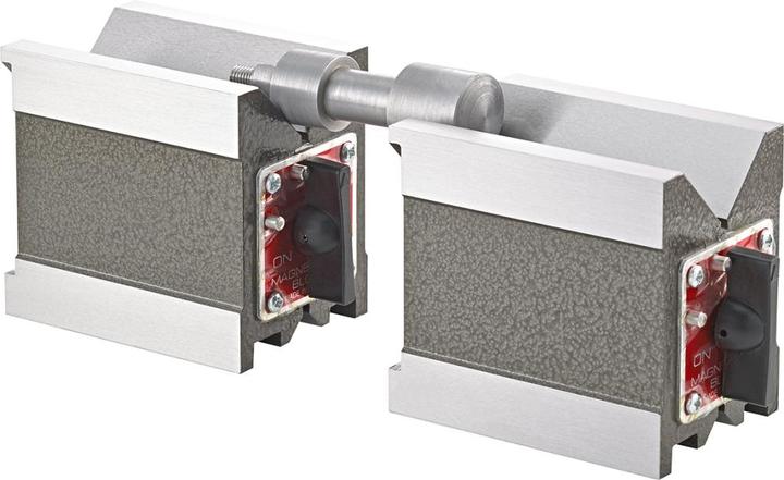Actual product image Magni Eclipse Magnetics magnetic V BLOCK, 3.15" Length x 2-3/4" Width x 3-3/4" Height, 2 (2 x)