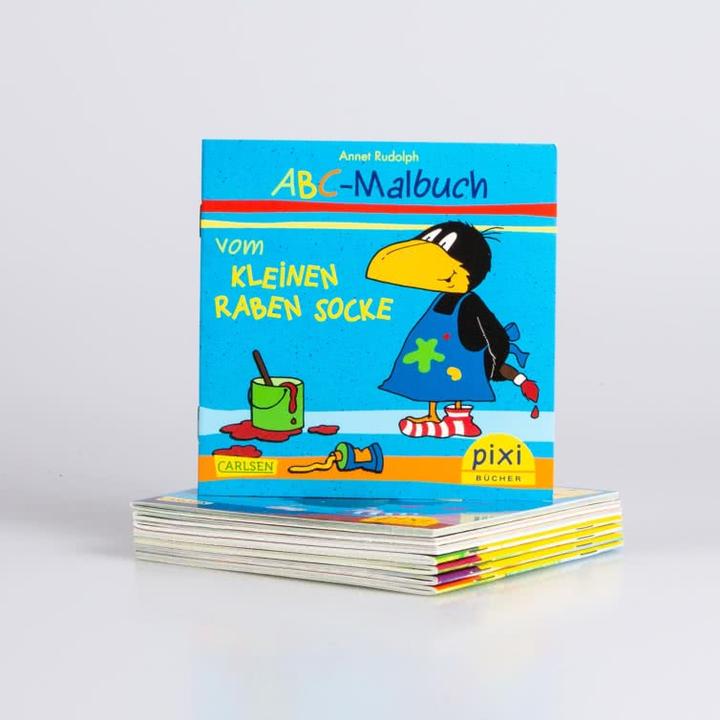 Image du produit Chaussette Pixi Bundle 8 Série 193. Le Petit Corbeau (Allemand, Nele Moost, 2012)