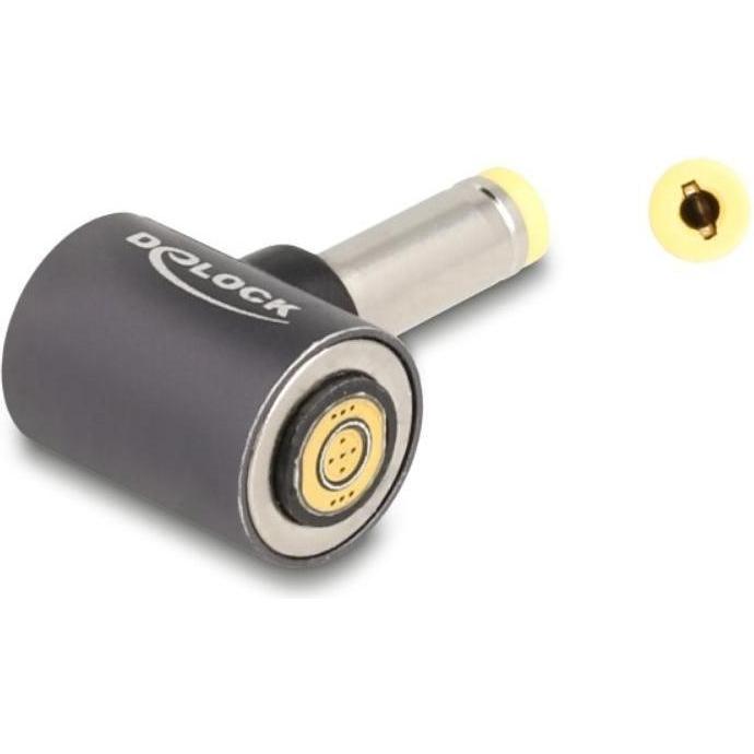 Delock Adapter für Notebook Ladekabel HP 4,8 x 1,7 mm Stecke, Notebook Netzteil, Grau